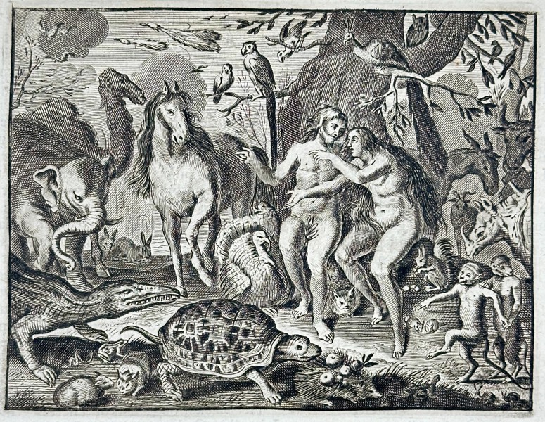 Jacob Cats (1577–1660) & Adriaen Pietersz. van de Venne – Gront-Houwelick – Engraving (1655)
