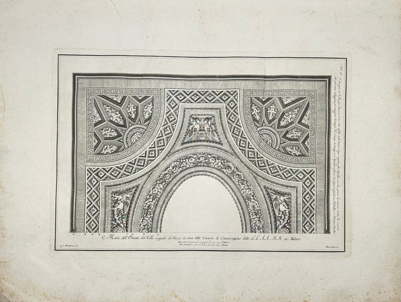 Giocondo Albertolli (1742–1839) – Copper Engraving – Geometric and Vegetal Decorative Motifs – c. 1780s