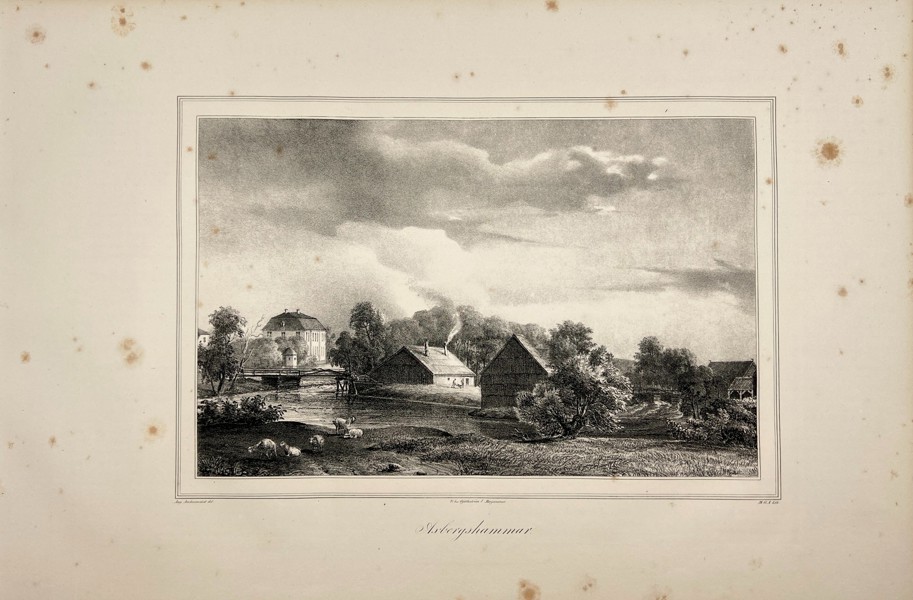 Ulrik Thersner (1779–1828) - View from Fordna och närvarande Sverige – Engraving - (1828–1867)