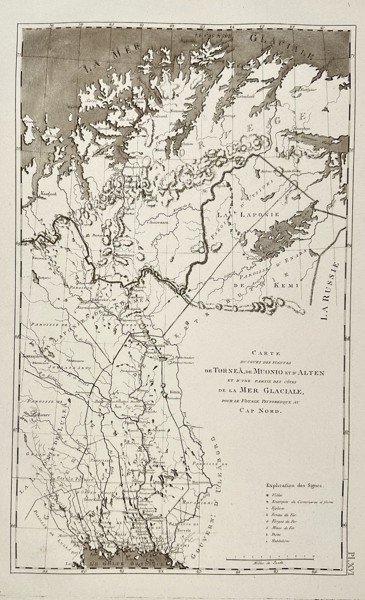 Anders Fredrik Skjöldebrand – Map of the Harbour of Trondheim – Engraving