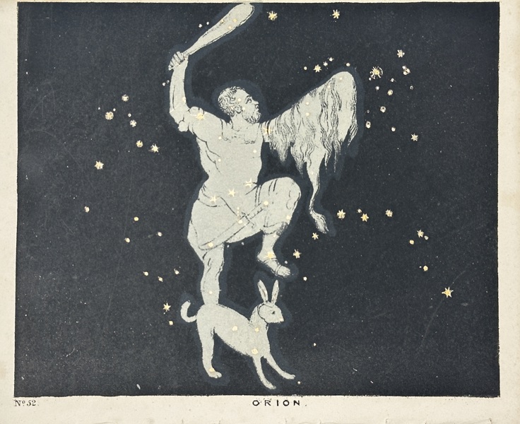 Charles Blunt (1803–1878) – Orion – Hand-Coloured Lithograph (c.1820s)