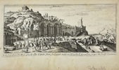 Gaspar Bouttats (c.1640–1695) after Jan Peeters I (1624–1677) – View of Antioch with Caravan and Ruins – Etching (1672)
