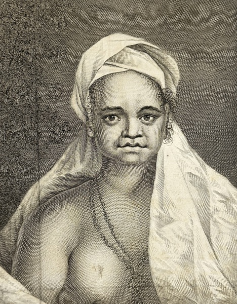 William Hodges (1744–1797) – Woman of Sta. Christina – Engraved by J. Hall – Copperplate Engraving – London, 1777