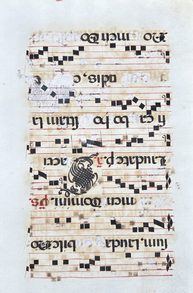 Unknown - Script - Latin antiphonary on paper with initials in black - 17th Century