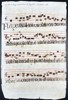 Unknown - Script, Italy - Latin antiphonary on paper with initials in black - 17th Century