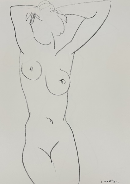 Henri Matisse – Nude Study – Original Lithograph from Derrière le Miroir – 1952