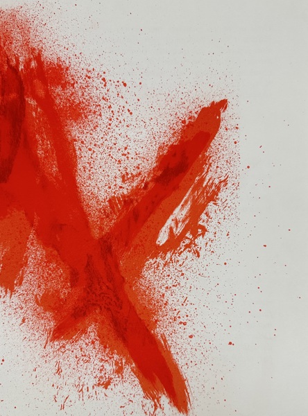 Jean René Bazaine – Untitled – Original Lithograph from Derrière le Miroir – 1974