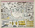 Christoph Weigel (1654–1725) – Plate of the Art of War and Artillery – Hand-Coloured Copperplate Engraving – 1718
