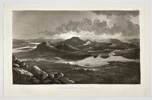 Anders Fredrik Skjöldebrand (1749–1834) – Northern View of Avasaxa at Midnight Sun – Engraving (1801)