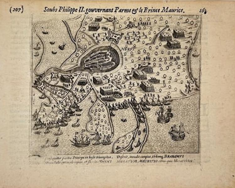 Willem Baudartius & Simon Wynhoutsz. Frisius – Siege and Capture of Hulst