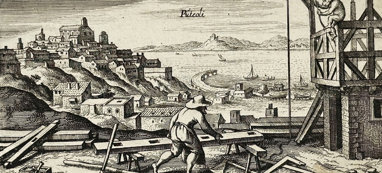 Daniel Meisner (1585–1625) – Petralia with Emblematic Motto – Copperplate Engraving – 1625