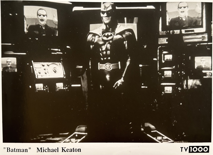 Press Photo - Still from Film 'Batman' with Michael Keaton