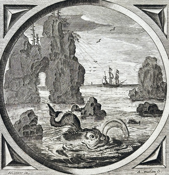 Adriaen Matham (1600–1660) after Adriaen van de Venne (1589–1662) – In Pericula Ducit (It Leads Into Dangers) – Engraving (1625)