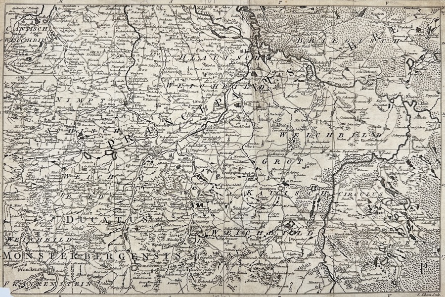 John Gibson (1715–1792) – Map of Silesia – Copperplate Engraving (1761)