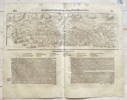 Sebastian Münster (1488–1552) – Map of Genoa (Depiction of the Beautiful and Widely Renowned City of Genoa) – Woodcut (1550)