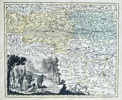 Christoph Weigel (1654–1725) – Map of Carinthia, Austria (Archiducatus Carinthiæ) – Hand-colored Engraved Map (1719)