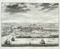 François Valentijn (1666–1727) – View of Aceh (Atsjie) – Engraving (1726)