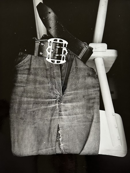 Vintage Monochrome Photography - Still Life, Jeans - Herbert Grossmann - 1960s