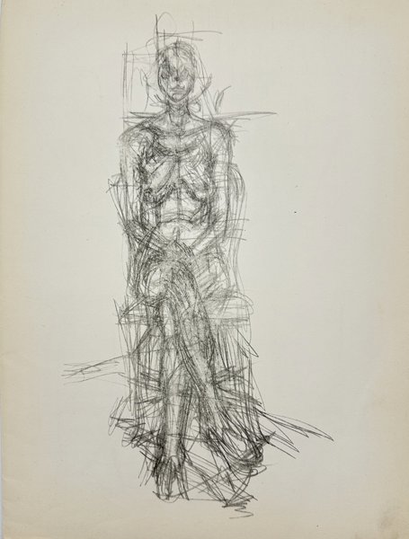 Alberto Giacometti (1901-1966) - Seated man