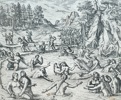 Theodor de Bry – Spanish Soldiers Violating Indigenous Women (Conquest of Atahualpa's Camps) – Engraving (1596)