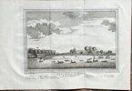 Jacques-Nicolas Bellin (1703–1772) – View of the Castle of Batavia – Engraving (1753)
