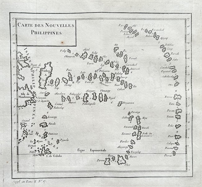Jacobus van der Schley  – Map of the New Philippines – Engraved Map