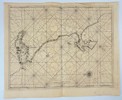 J. van Braam & Gerard onder de Linden – Map of USA - Nautical Chart of the Bay of St. Augustine and Fort Dauphin – Copperplate Engraving – c.1750s