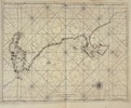 J. van Braam & Gerard onder de Linden – Map of USA - Nautical Chart of the Bay of St. Augustine and Fort Dauphin – Copperplate Engraving – c.1750s