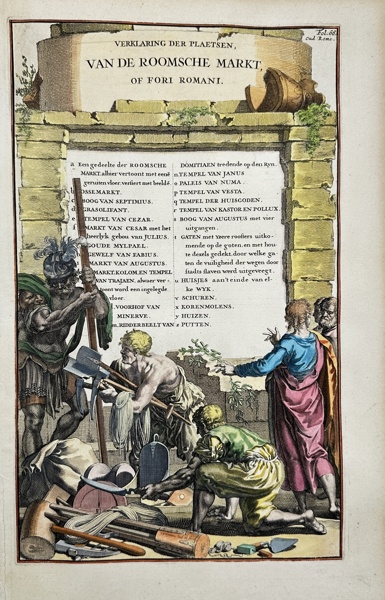 Jan Goeree / Francois Halma - Roman Chalcographic Engraving. Index Locorum.