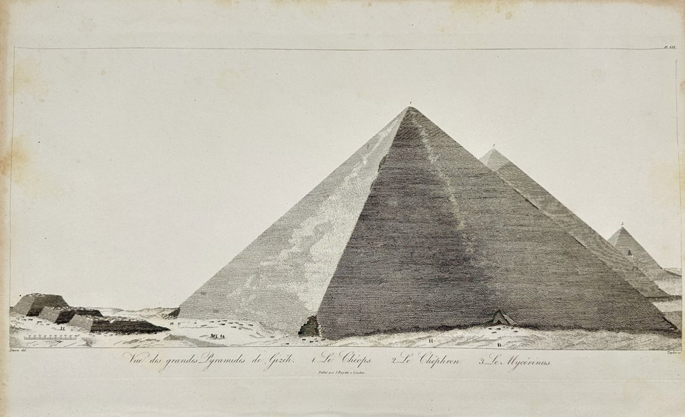 Dominique Vivant (1747–1825) - The Great Pyramid of Giza - Journey to Lower and Upper Egypt