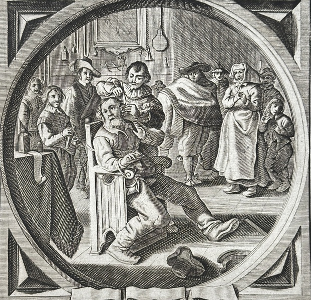 Jacob Cats (1577–1660) – Concerning Civic Life – Engraving (c. 1655)