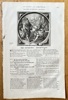 Jacob Cats (1577–1660) – The Power of Truth – Engraving (c. 1655)