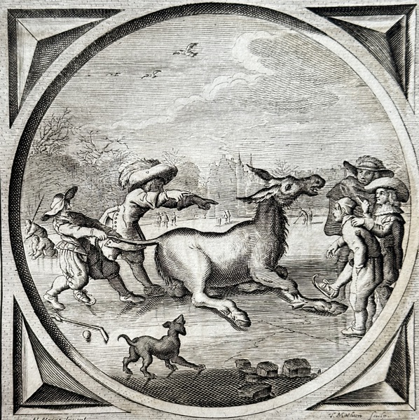 Jacob Cats (1577–1660) and A. T. van Someren – Domestic Matters – Engraving (c. 1655)