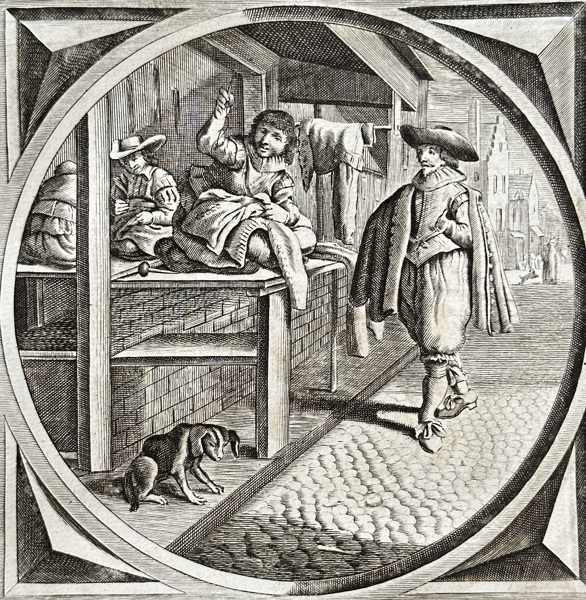 Jacob Cats (1577–1660) – Haste and Waiting for Time – Engraving (c. 1655)