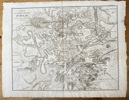 Ambroise Tardieu (1788–1841) – Map of East Prussia - Plan of the Battlefield of Eylau / Plan Du Champ De Bataille D`eylau  – Engraving (c. 1807)