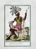 Jacques Grasset de Saint-Sauveur (1757–1810) – Warrior of Congo – Hand-colored Engraving (1797)