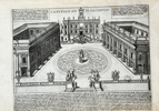 Giacomo Lauro (c. 1550–1605) – Sixth Description of the Capitoline Hill – Engraving (c. 1613)