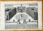 Giacomo Lauro (c. 1550–1605) – Sixth Description of the Capitoline Hill – Engraving (c. 1613)