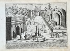 Giacomo Lauro (c. 1550–1605) – Arch of Constantine and Some Nearby Antiquities – Engraving (c. 1613)