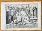Giacomo Lauro (c. 1550–1605) – Arch of Constantine and Some Nearby Antiquities – Engraving (c. 1613)