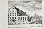 Gabriel Bodenehr (1664–1758) – Count Piper's Palace in Stockholm – Engraving (c. 1720)