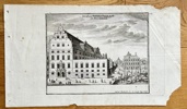Gabriel Bodenehr (1664–1758) – Count Piper's Palace in Stockholm – Engraving (c. 1720)