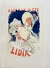 Jules Chéret (1836–1932) – Lidia, Alcazar d'Été – Color lithograph (1895)