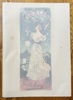 Ferdinand Bac (1859–1952) – Scala, Yvette Guilbert – Color lithograph (1894)