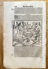 Sebastian Munster (1488–1552) – Mountainous Landscape – Woodcut (1550)
