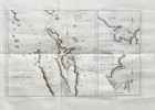 Robert Bénard after John Hawkesworth – Map of New Zealand - the River Thames and Mercury Bay - Engraved Map
