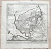 Antoine François Prévost (1697–1763) – Map of India -  the District of Tranquebar / CARTE DU DISTRICT DE TRASQUEBAR - Engraved Map