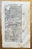 Sebastian Munster (1488–1552) – Smelting Ore – Woodcut (c. 1550)