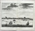 François Valentijn (1666–1727) – Sri Lanka - View of Galle / Punto de Galle – Engraving