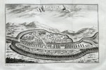 Elisabeth Haussard (fl. 1740s-1770s) – Eauweck / Longvek - Capital of Cambodia - Engraving